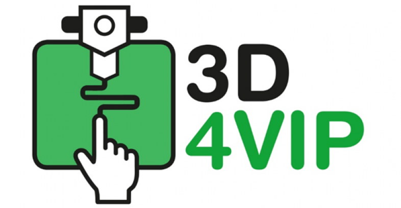 EU-Projektlogo 3D4VIP 