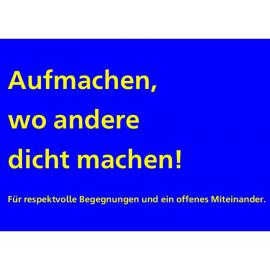 Aufmachen, wo andere dicht machen!