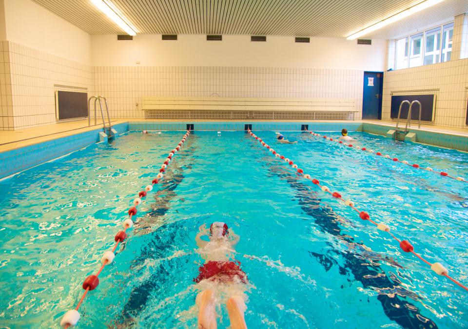 Bild 7 von 12: In der Schwimmhalle der blista
