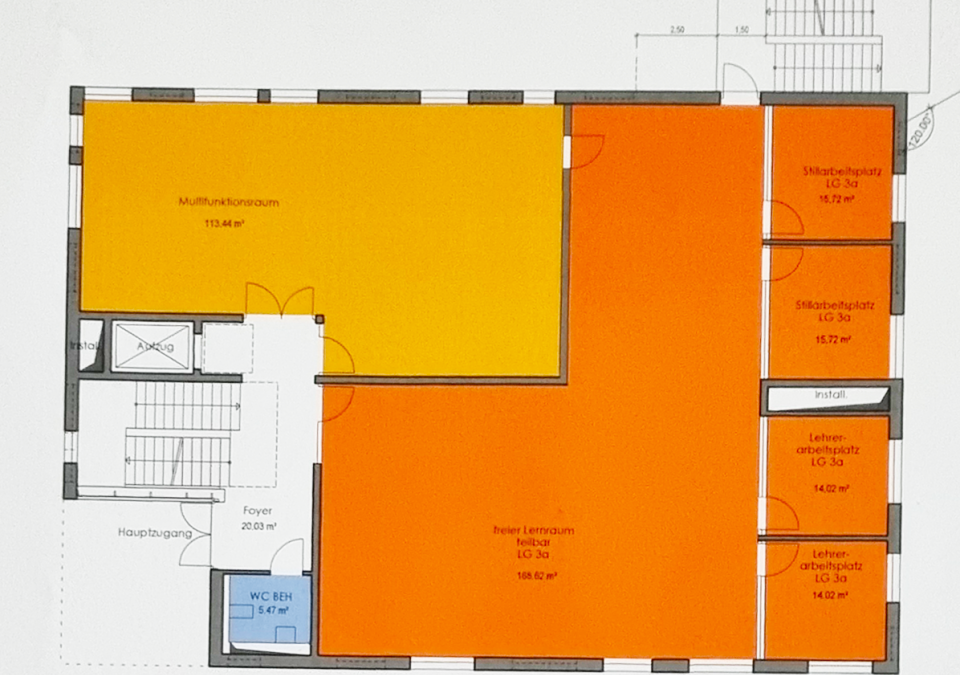 Bild 4 von 12: Plan vom Erdgeschoss